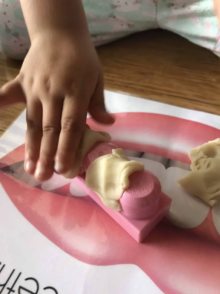 Toddler teeth brushing activity