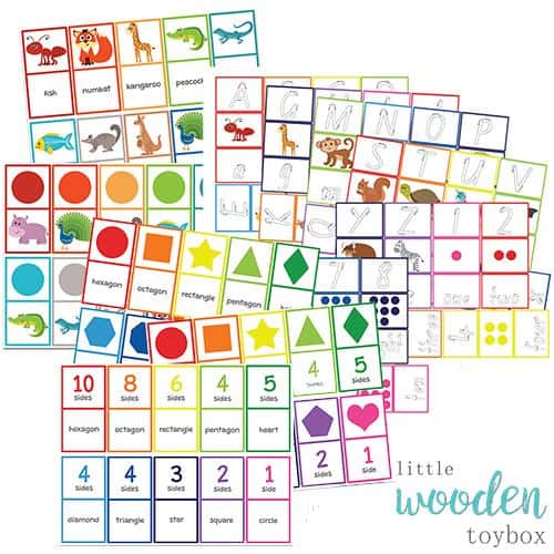 Letter Basics Matching Game