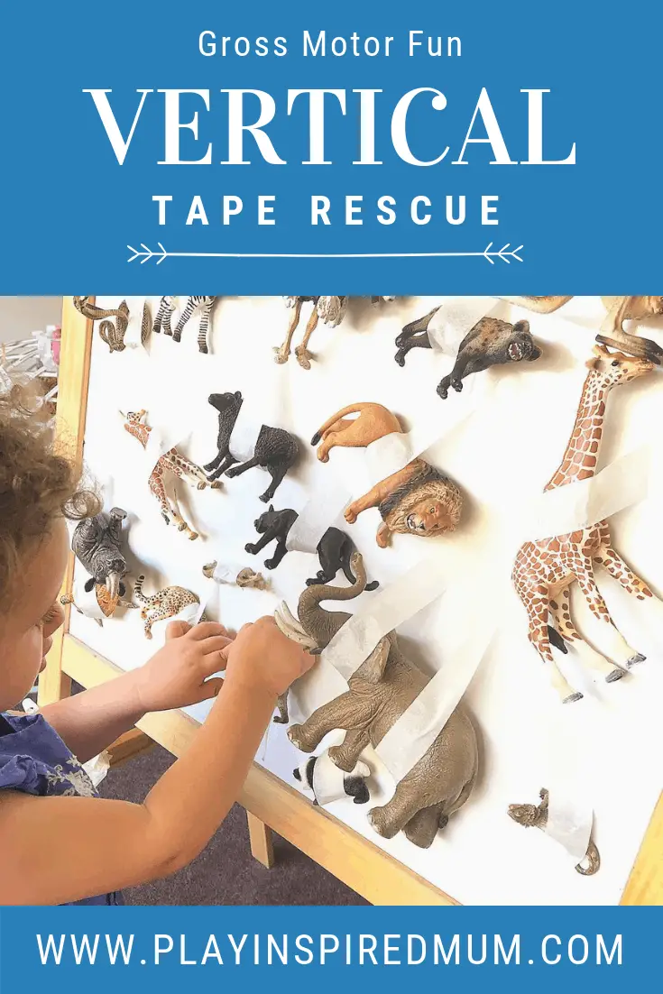 Vertical Tape Rescue for Toddlers