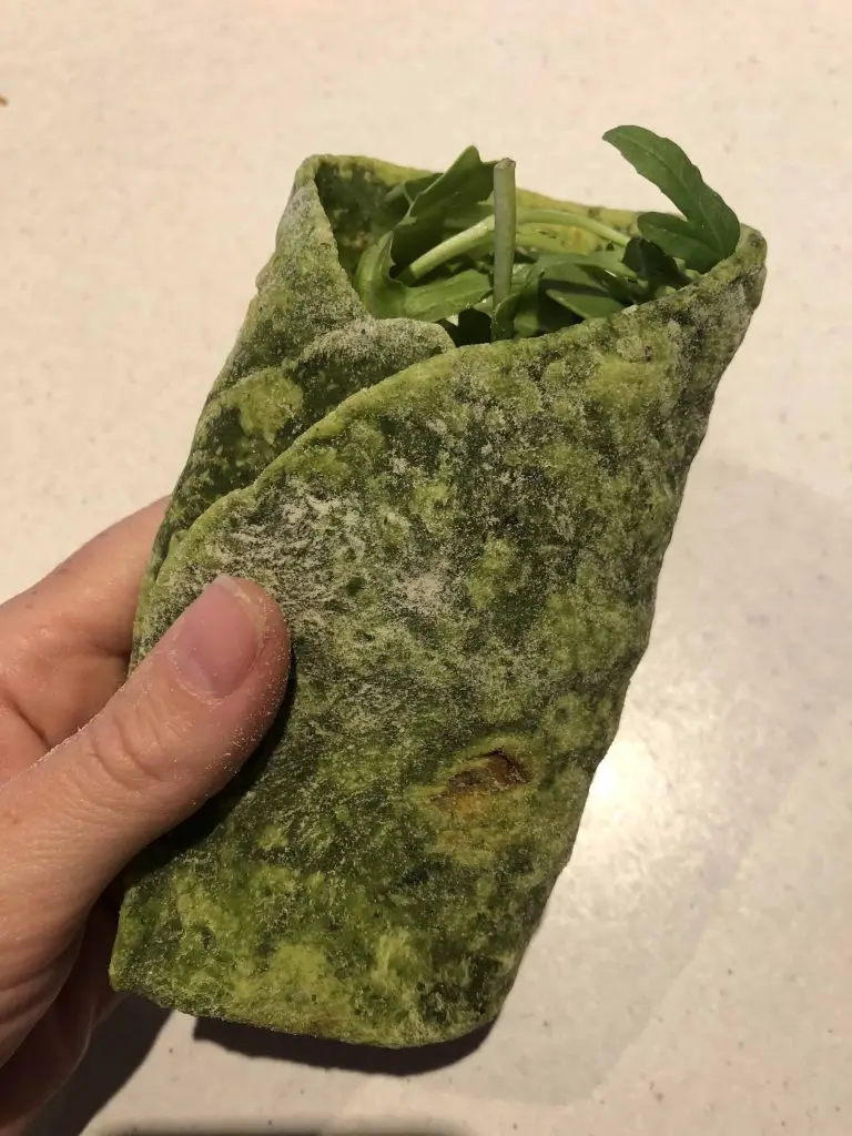 TRTLMT Spinach Wraps