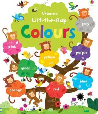 Usborne Lift the Flaps Colours