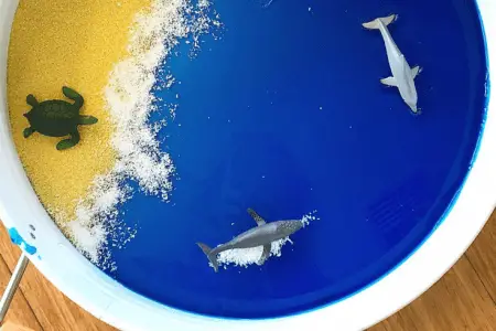 Taste Safe Sensory Small World Beach