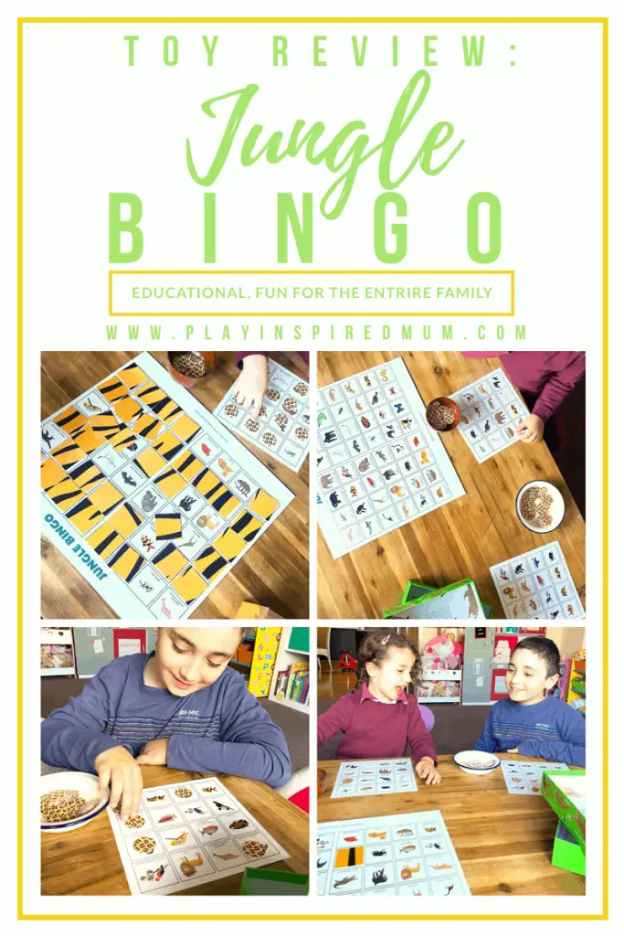 Jungle Bingo Pinterest