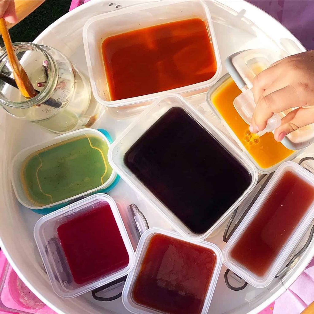 Vegetable based dyes