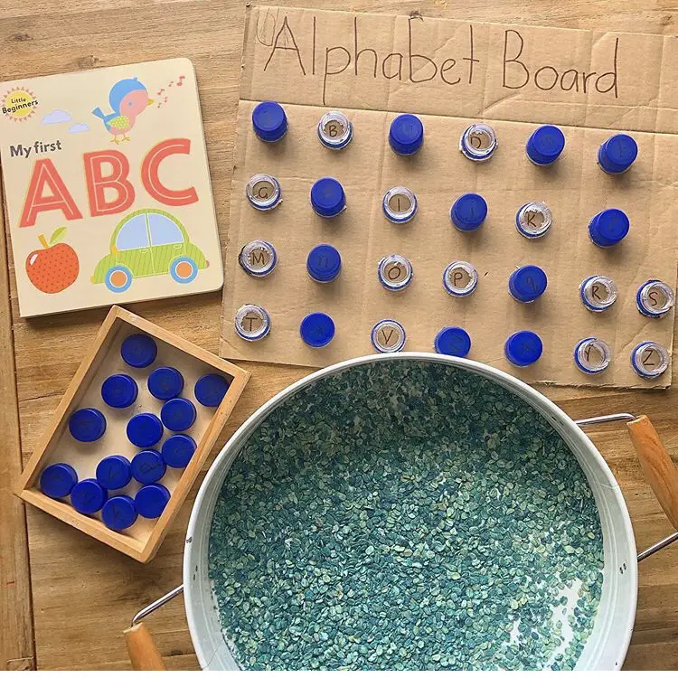 DIY Alphabet Board