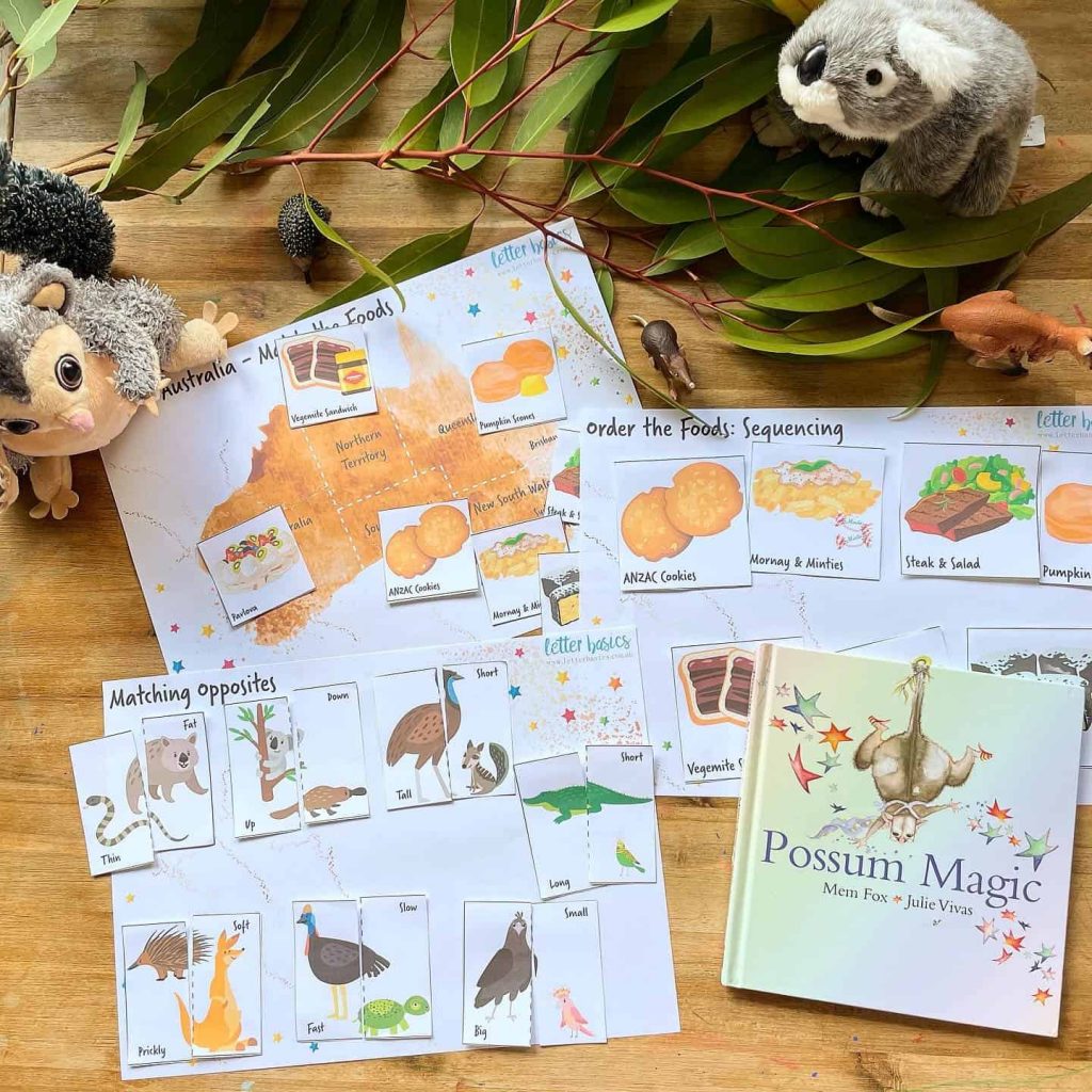 Possum Magic book play