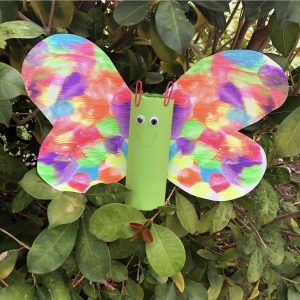 Butterfly Toilet roll craft