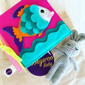 Bookywoo Baby Bundle with Busy book and bunny