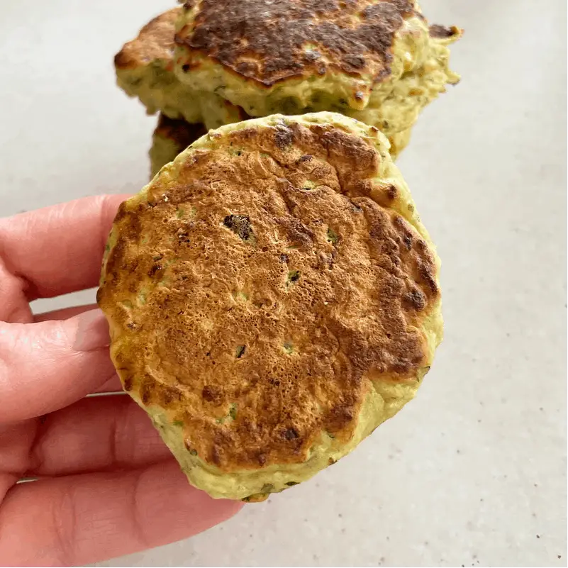 Corn and Zucchini Fritter