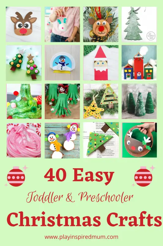 40 Easy Christmas Crafts 