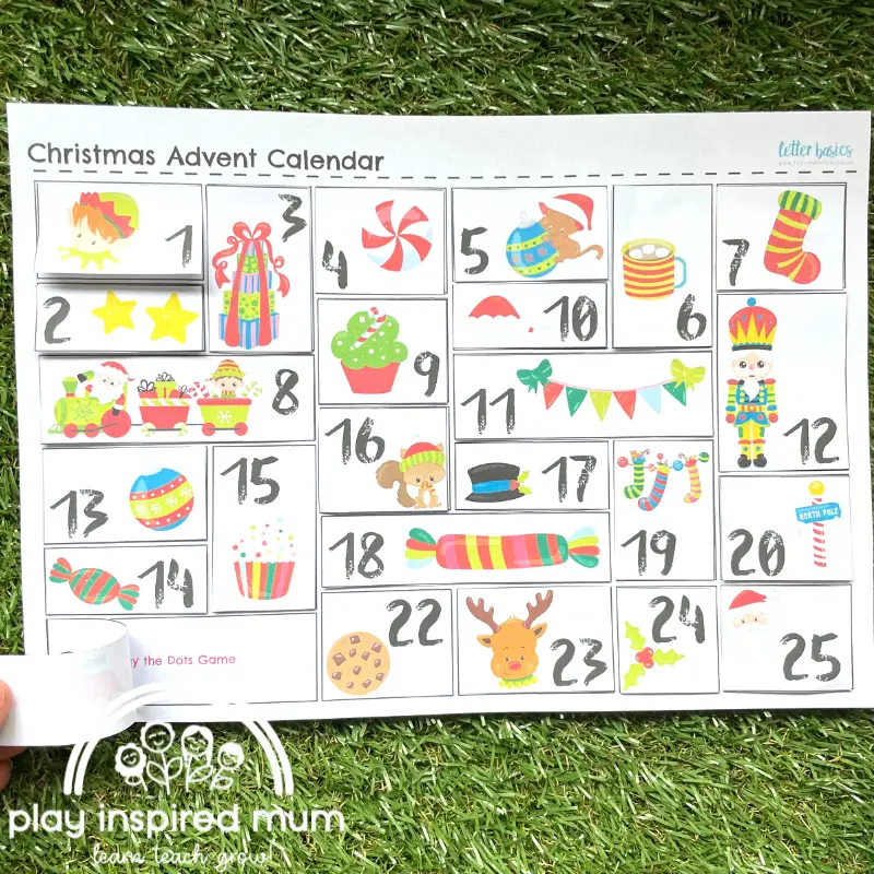 Printable Christmas Advent Calendar