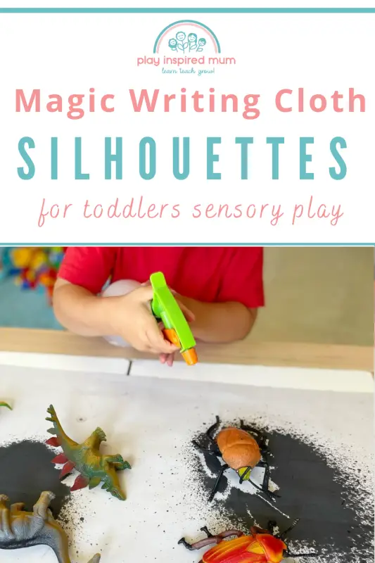 magic writing cloth silhouettes 