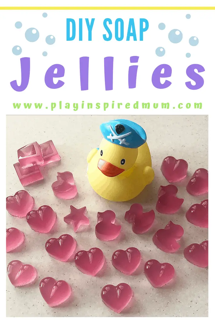 DIY Bath Time Soap Jellies