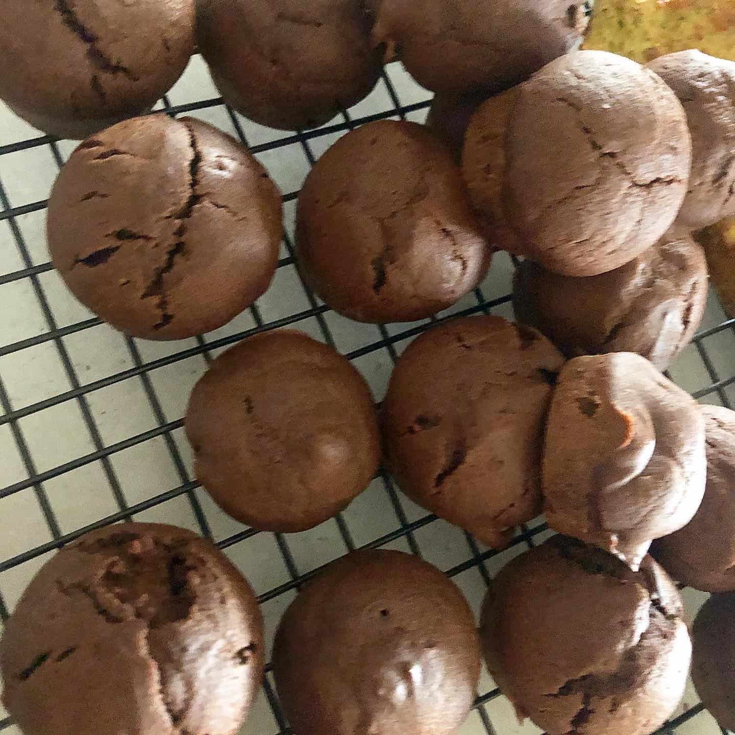 Choc Muffins with Sweet Potato