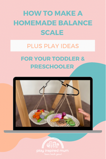 How To Make Balance Scales for Toddlers and Preschoolers - Go