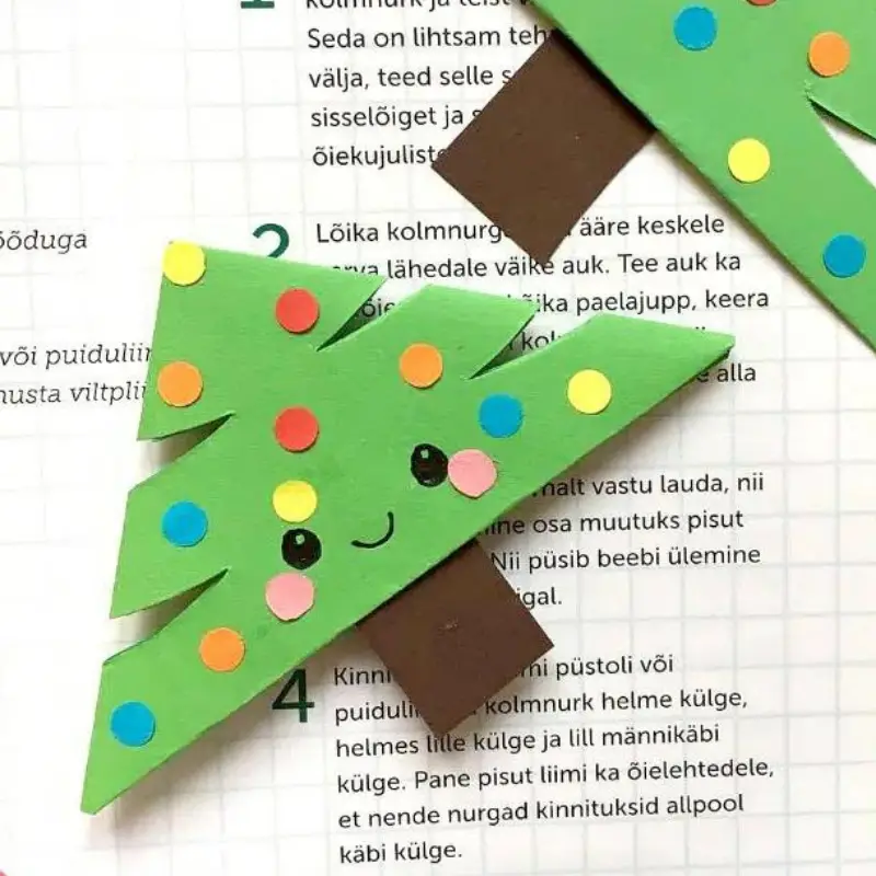 Christmas tree Bookmark
