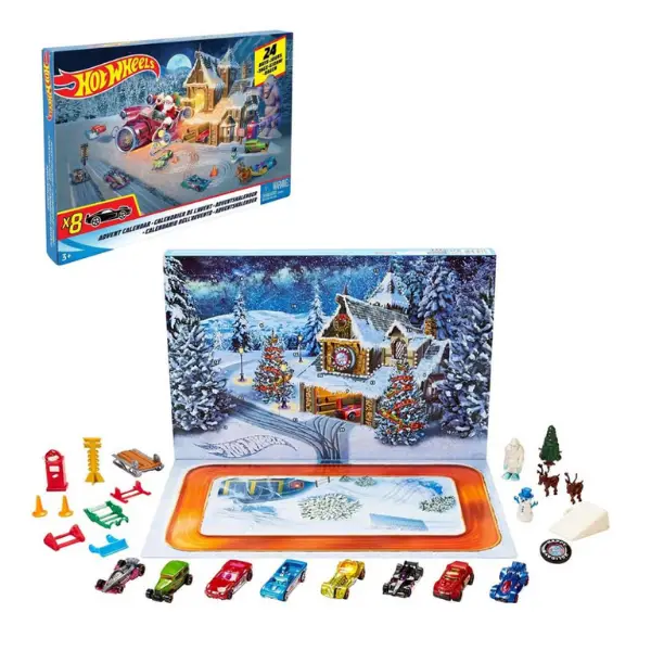 hot wheels advent