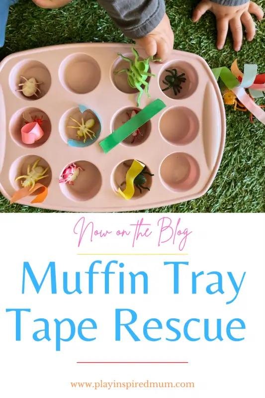 Muffin tray tape rescue pin
