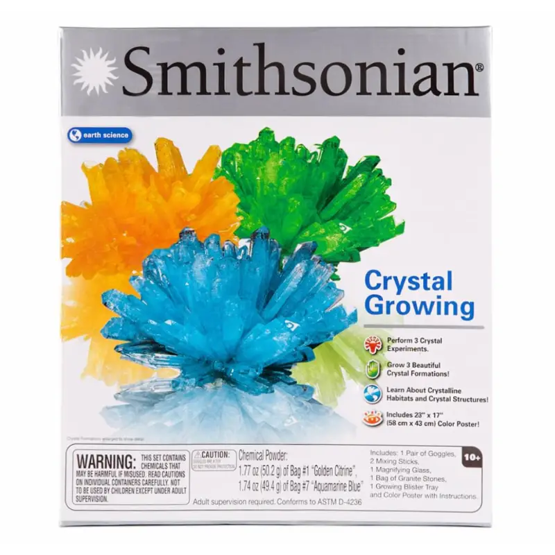 Smithsonian Crystal Growing Kit