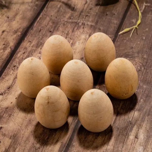 Raw Wooden Egg