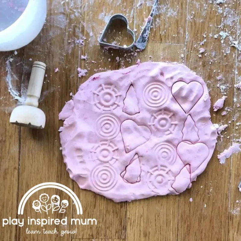 3 ingredient Cloud dough