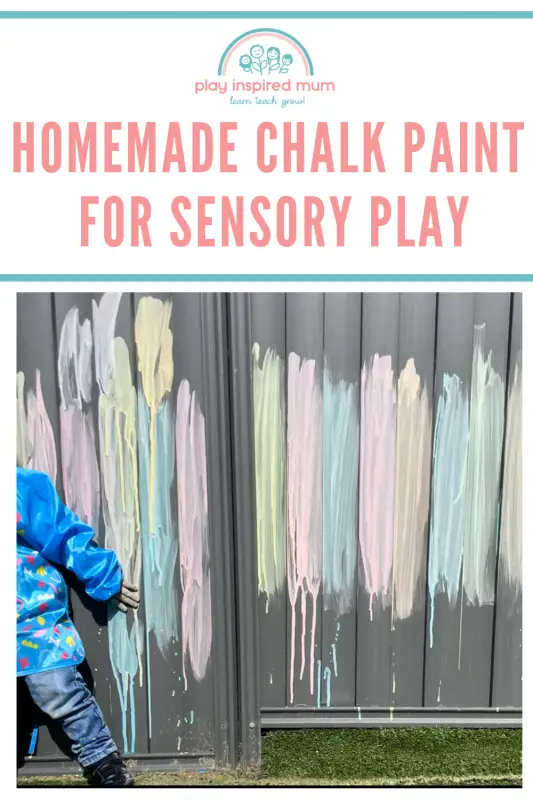 Chalk paint for toddlers pin