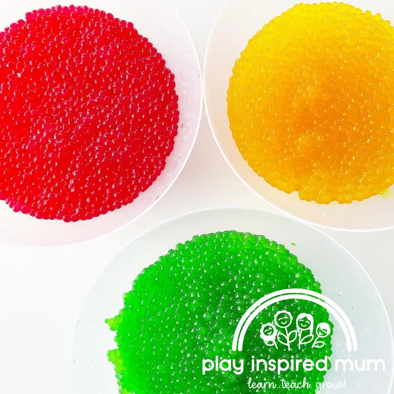 Taste safe water beads for toddlers