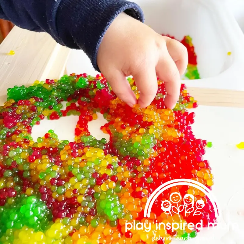 edible water beads for sensory play