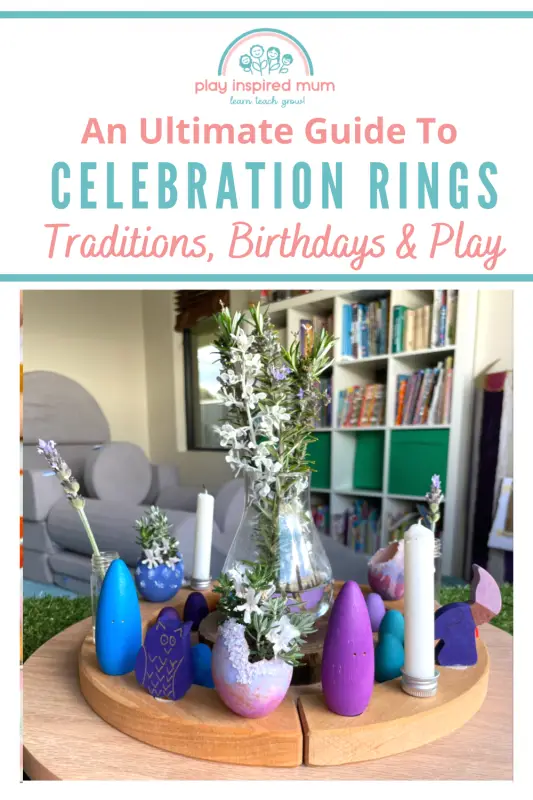 Celebration ring pin