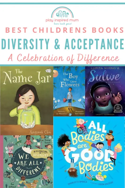 Best Children's Books About Acceptance and Diversity Pin