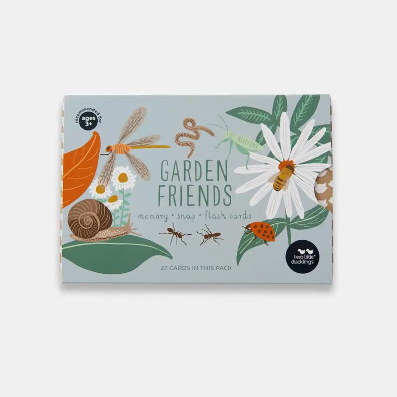 Garden friends snap and memory game