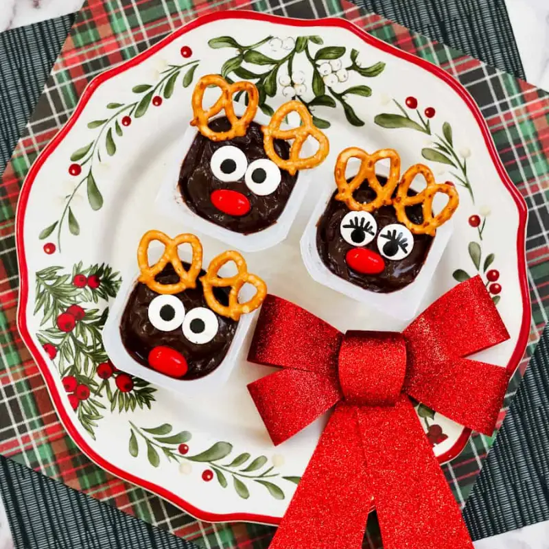 Reindeer Pudding Cups