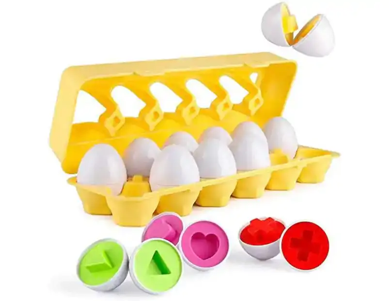 Colour matching eggs