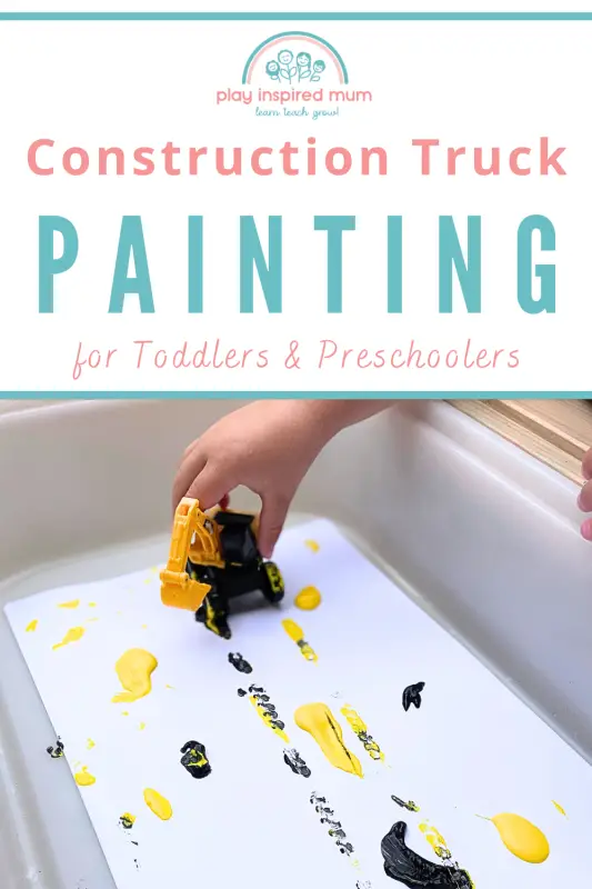 Construction Truck Painting Pin