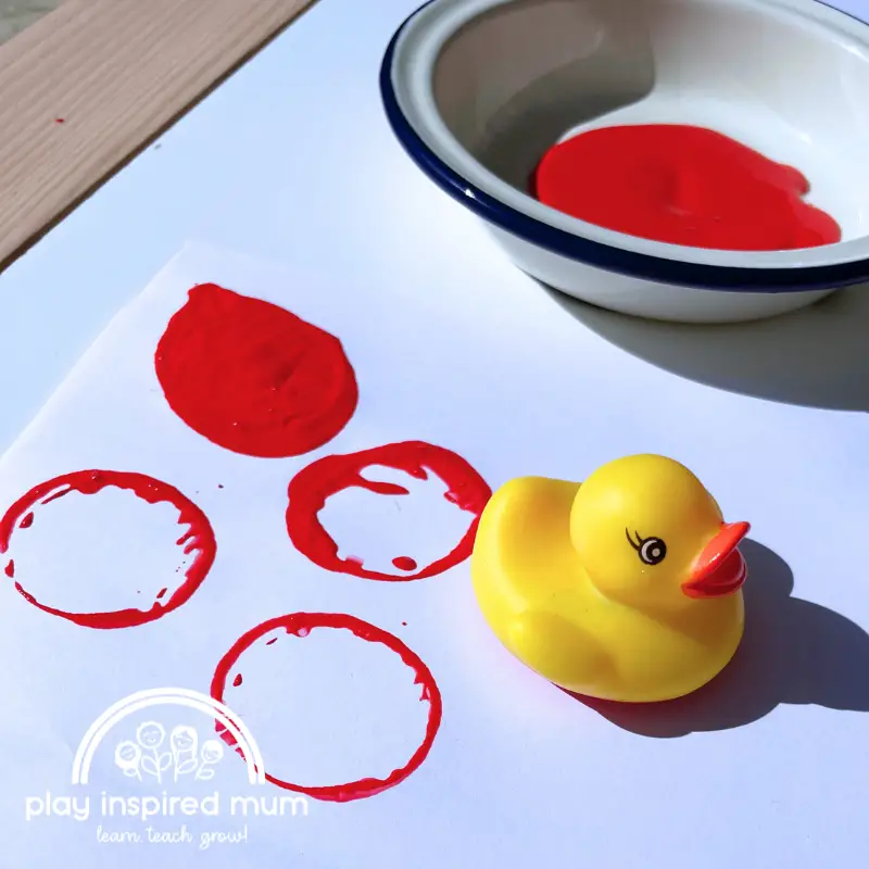 rubber duck painting