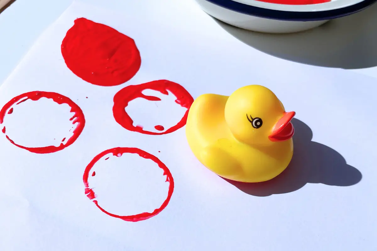 Rubber Duck Stamping