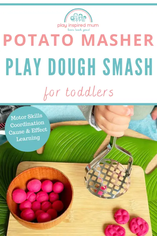 Potato Masher play dough smash pin