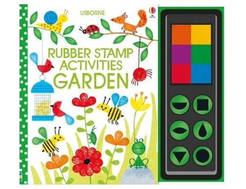 Rubber stamp activities garden