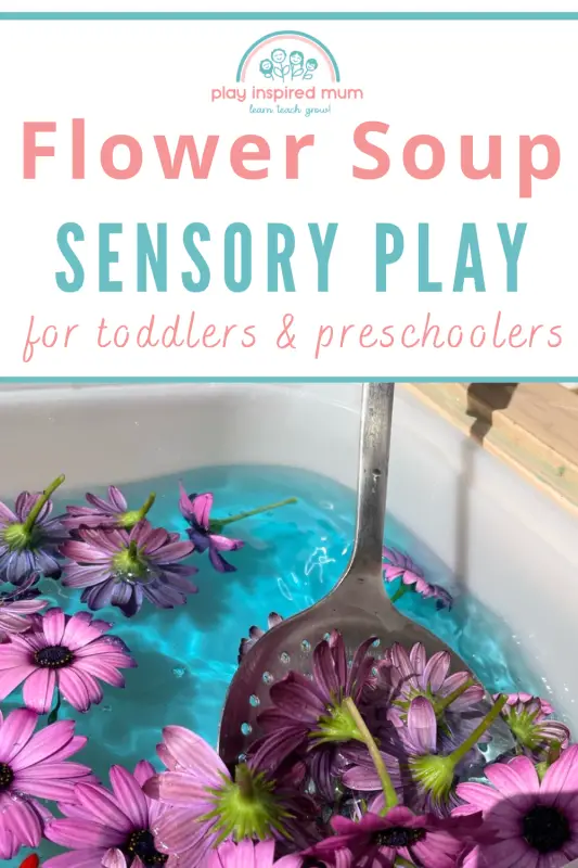 Flower Soup Sensory play pin