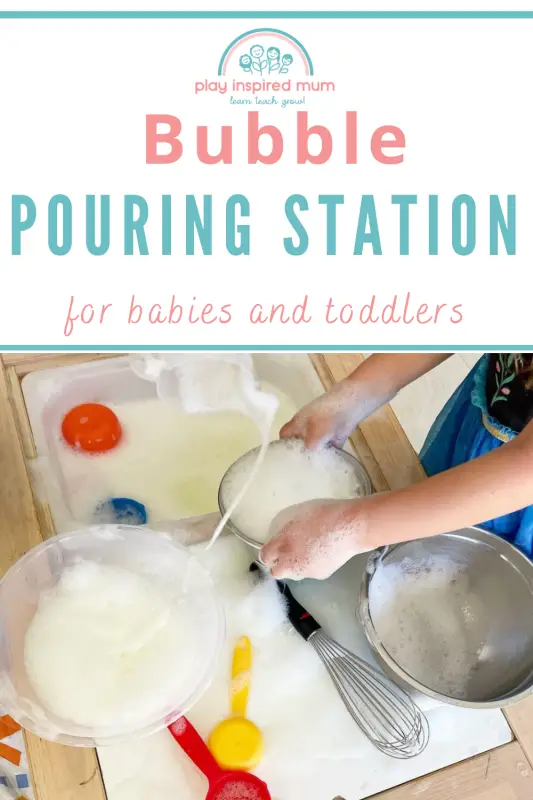 bubble pouring station pin