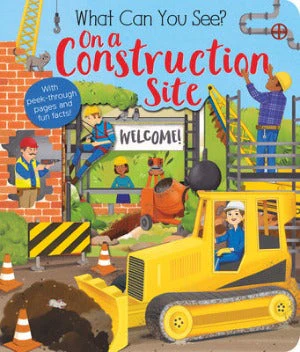 What can you see on a construction site book